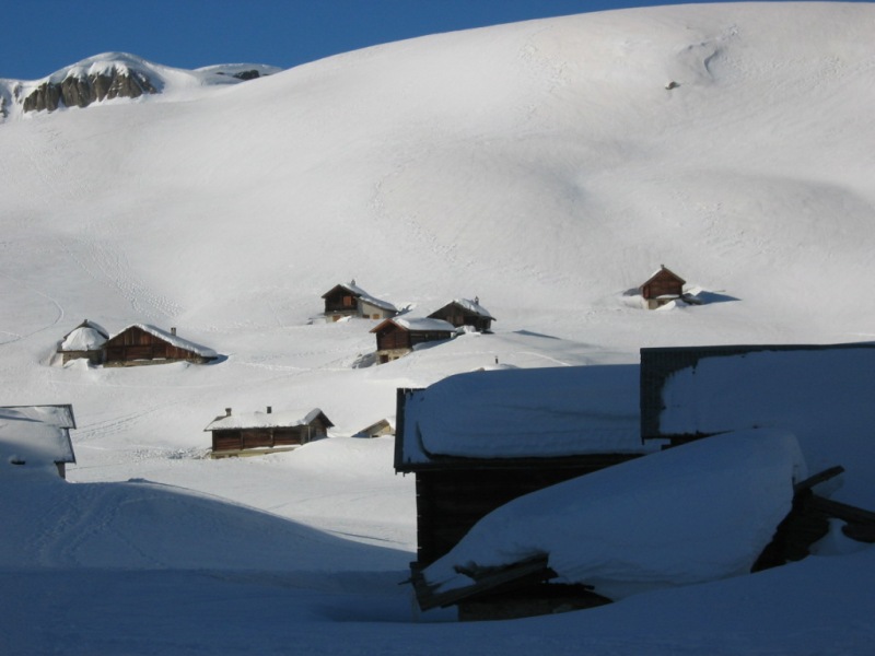 Clapeyto : Arrivée aux chalets de Clapeyto