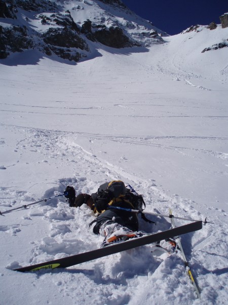 Du grand ski... : Une neige agréable à skier