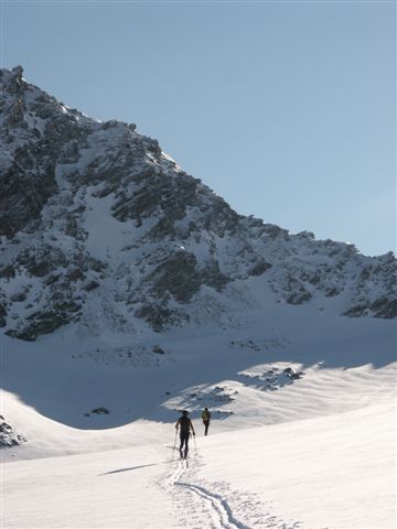 Turia : Arrivée au Grand Col.