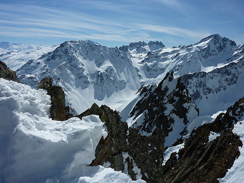 au sommet : Sambuis, Olle... Jolie vue