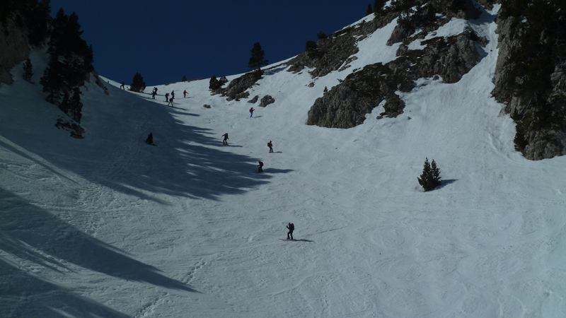 Pas de la Selle : Bonne neige
