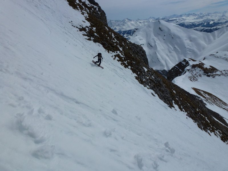 Couloir SW : Excellente moquette