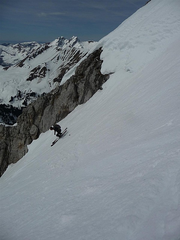 Pte de Bellacha SW : Neige transfo à souhait...