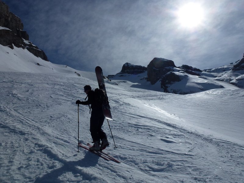 Combe Marto : Remontée de la combe Marto