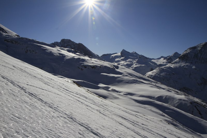 Pointe Marie : le cirque au dessus d'Avérole