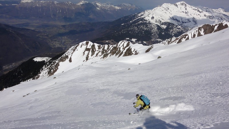 poudre : poudre devant le grand arc