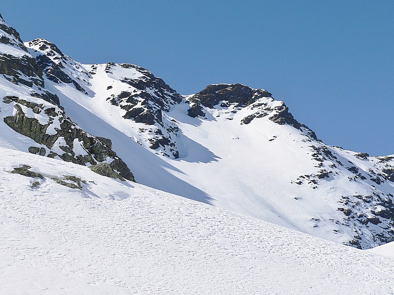 Crête de la Cabana Sorda : versant N.E