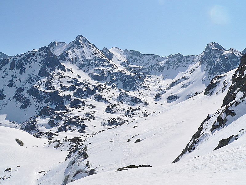 Pic Negre de Juclar : une jolie combe .