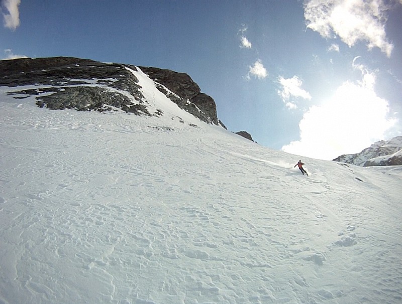Col du Tougne : sur le bas du glacier, toujours aussi bon