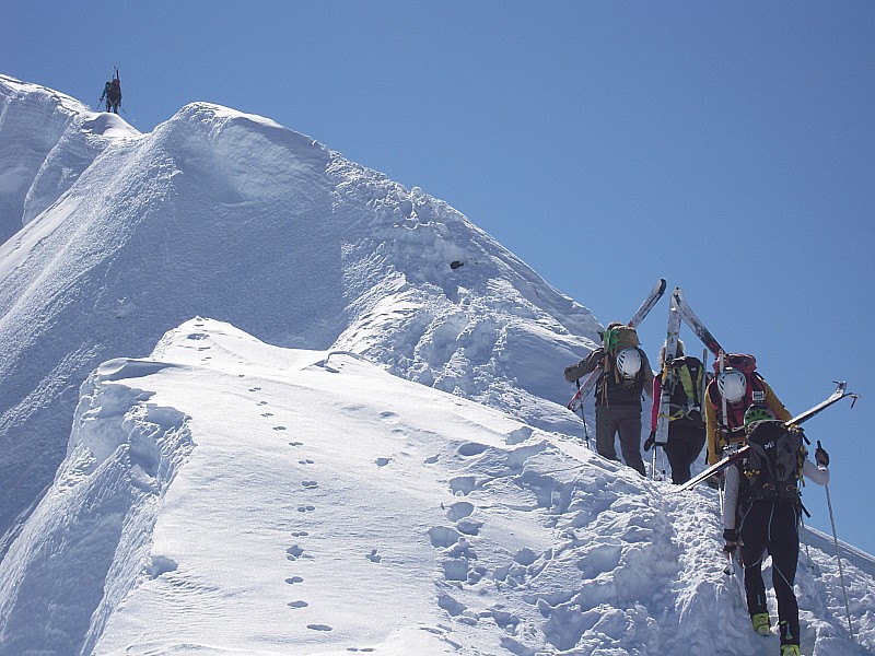 grande journee : arete de la grande journee