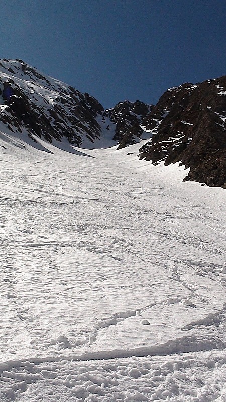 Fin des hostilités : ski pas désagréable car en recherche permanente de la bonne expo pour de la bonne neige donc assez technique