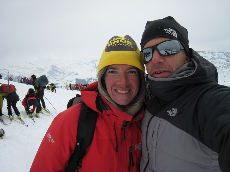 Etape du Grand Mont : un grand merci à Marinette et Steph pour leurs encouragements