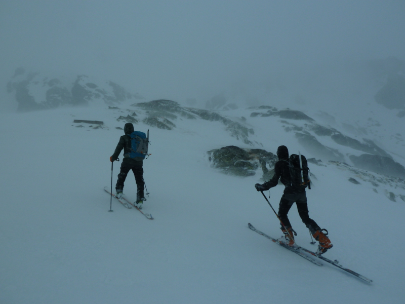 sur le plateau : c'est rude