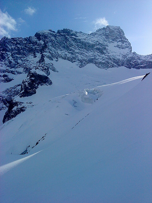 glacier des Sellettes : jolie cadre de remontée