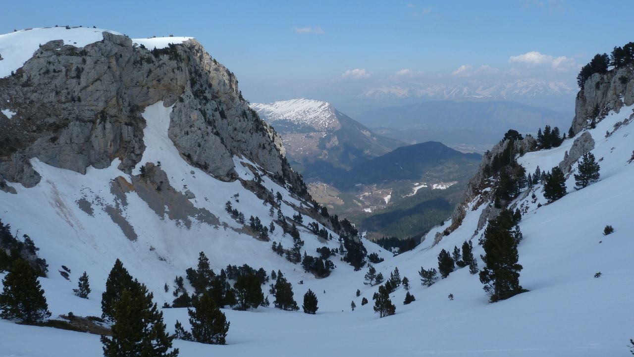 Pas de la Selle : Et le vallon tourné est