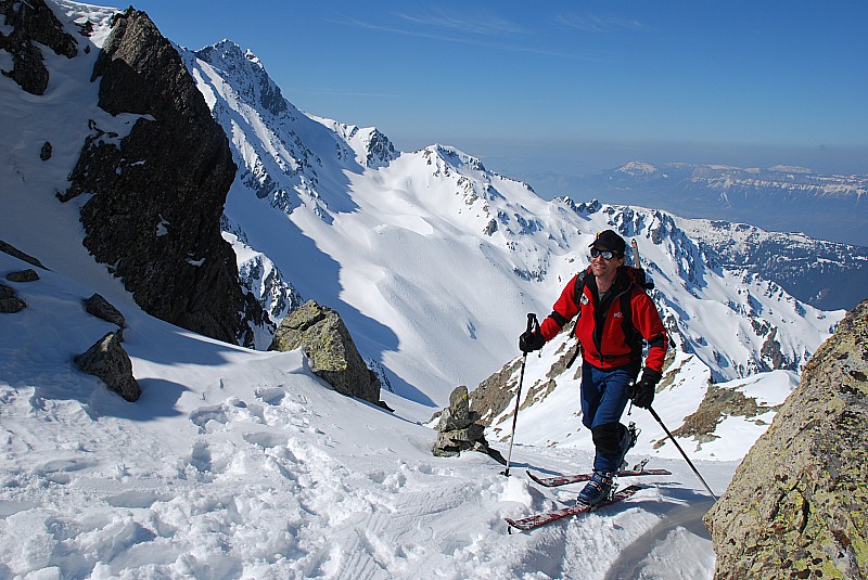 Marco : Comme "FAN" et "MATTEO" a ski jusqu'au sommet.