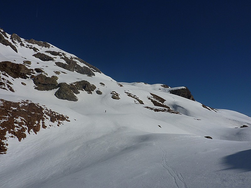 valonnement sud : vers 2600m