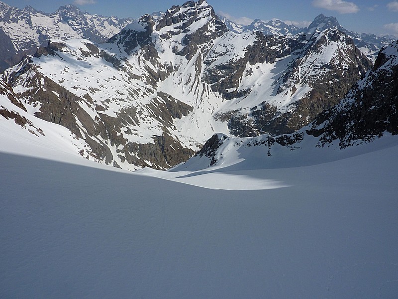 versant nord : pas de traces, rien que pour nous!