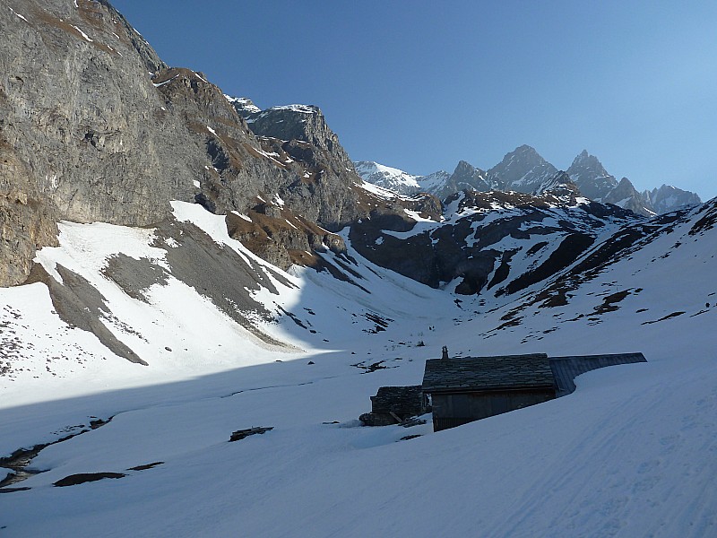 Chalets de la Glière : vallon de montée