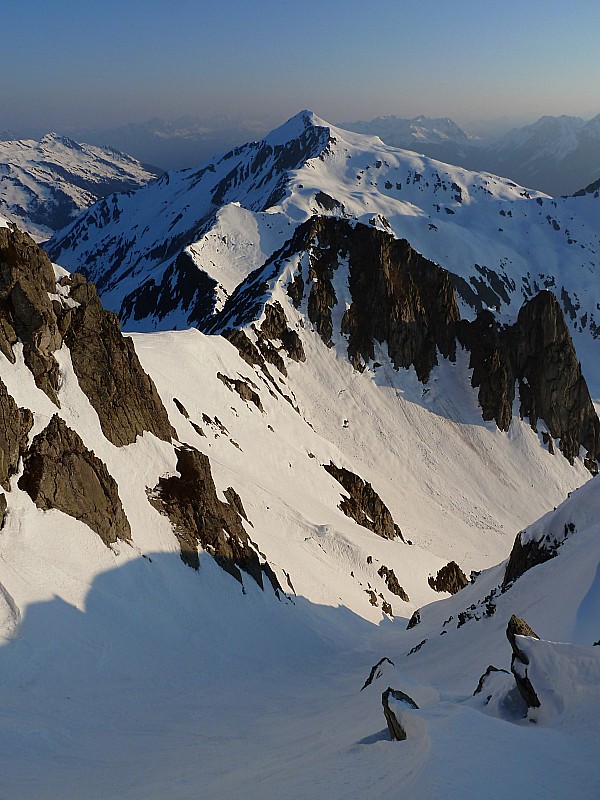 Combe Bronsin : Couloir direct.