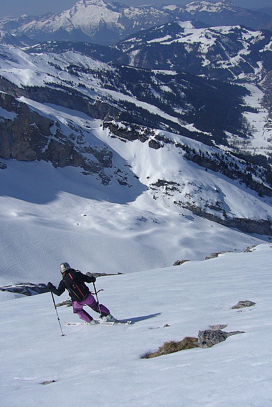 Mont Rachais : C'est parti face à la Tournette