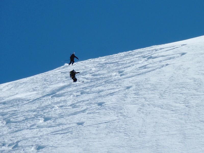 DEPART : la glace n'est pas loin