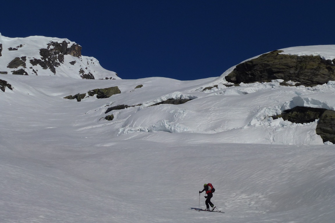 Dans les pentes Est : A la découverte de nouveaux horizons.