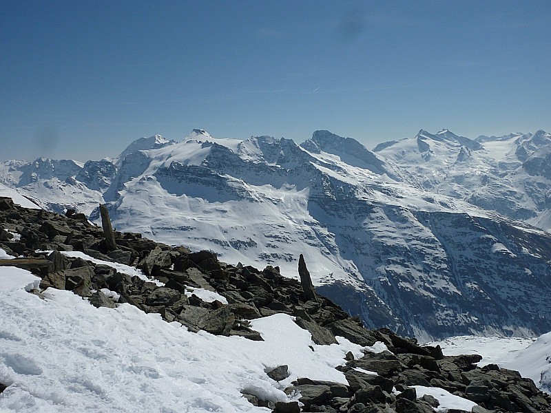 Vue du sommet de Mean Martin