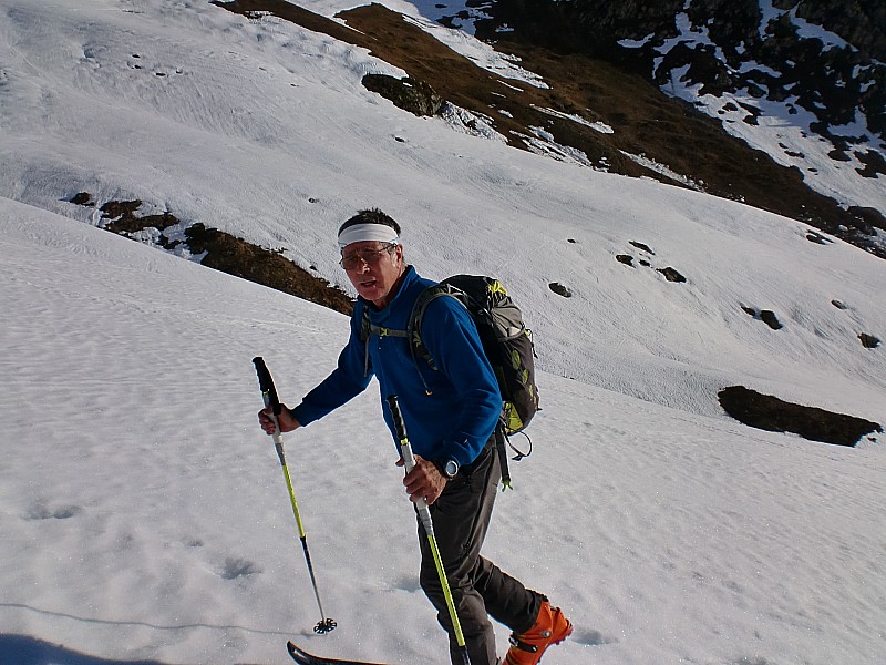 aiguille de la balme : ça chauffe JP hein!!