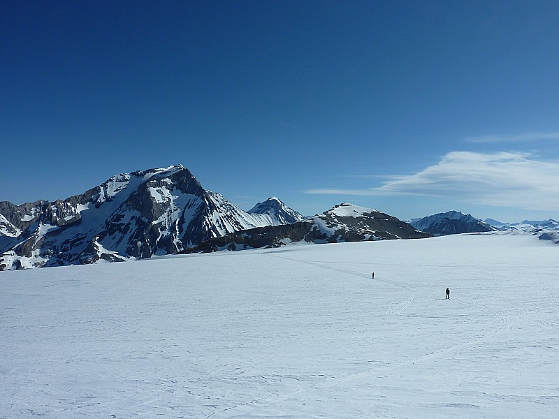 Glacier de la Roche Ferran : Grande Casse et Réchasse