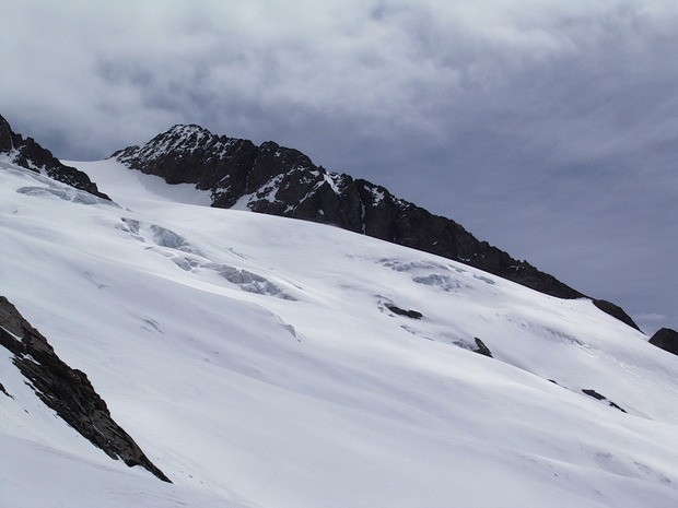 Glacier des glaciers : Visiblement très bien bouché.