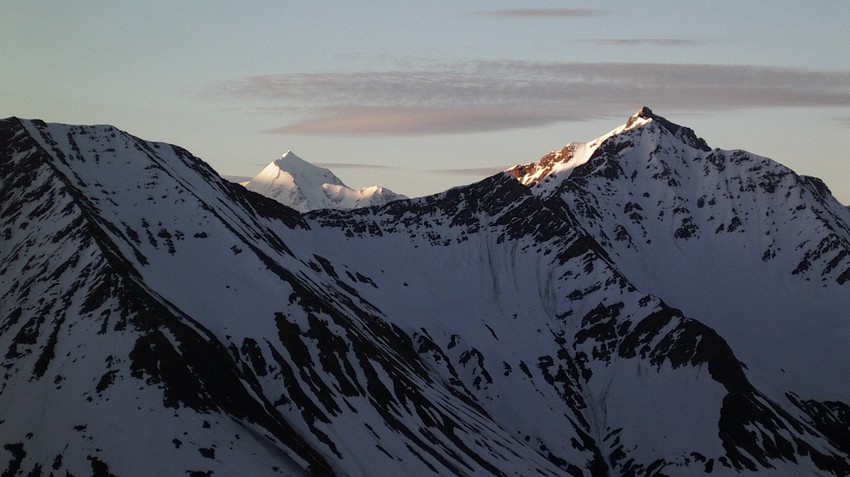 Mont Pourri : Bien platré. On se le garde pour plus tard...