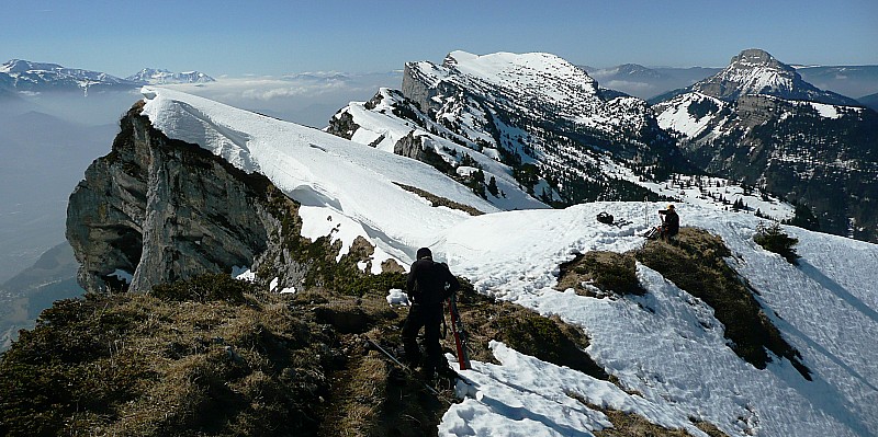 Dôme de Bellefont : Belle vue sur la Chartreuse Sud
