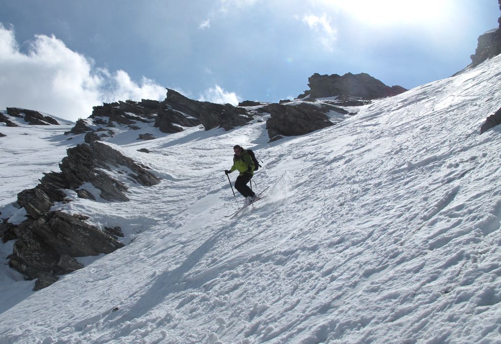 Le haut du couloir