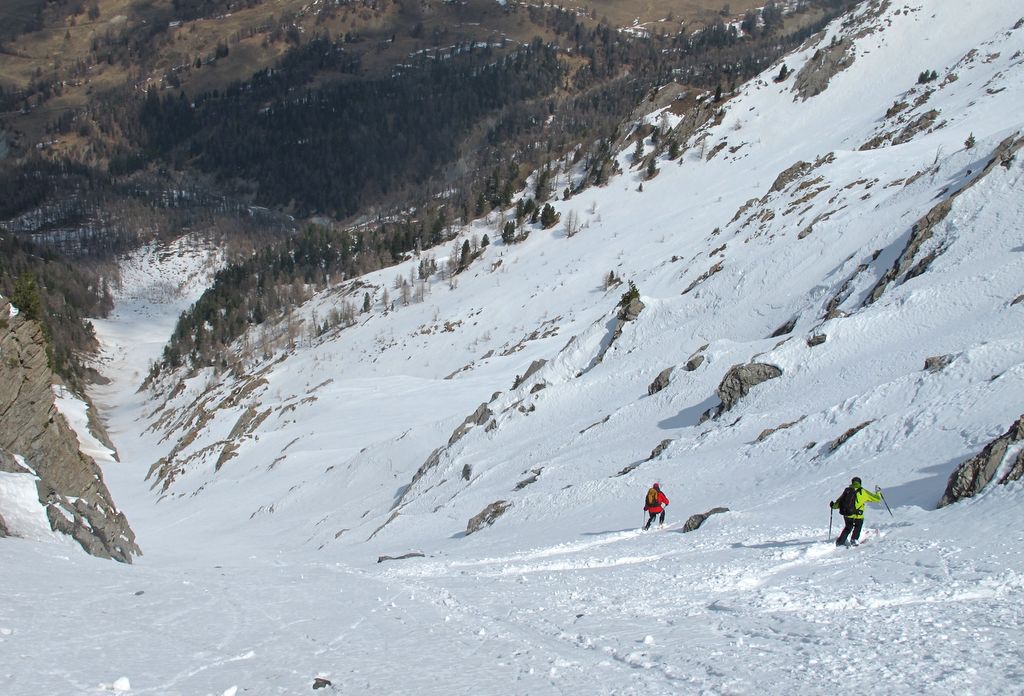 Ski au soleil... : Le pied !