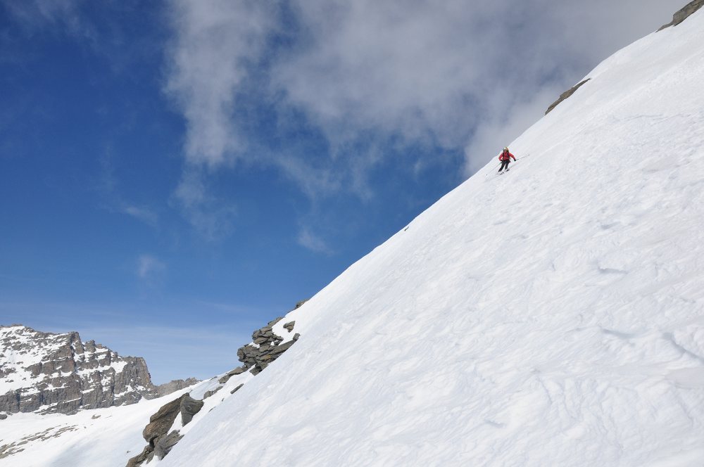Pointe Clavarini : Encore du bon ski sur cette face Ouest