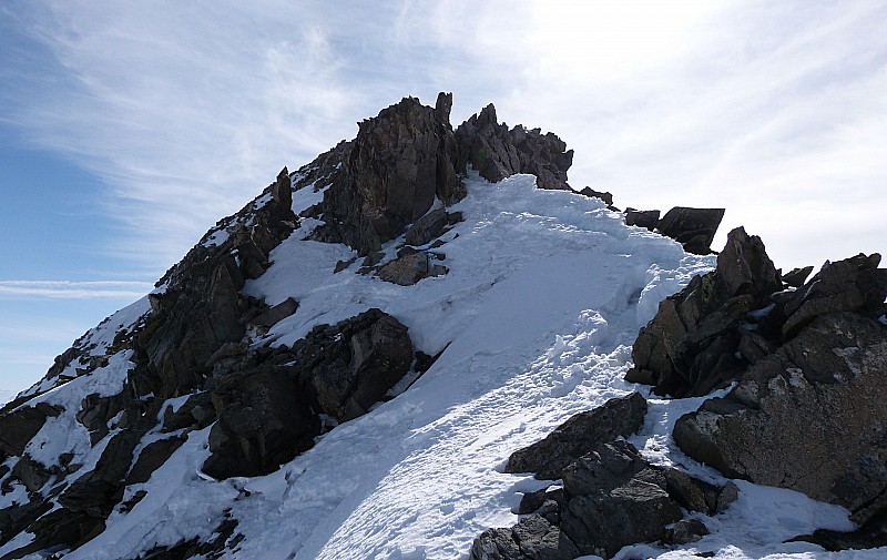 Arête finale : Très esthétique