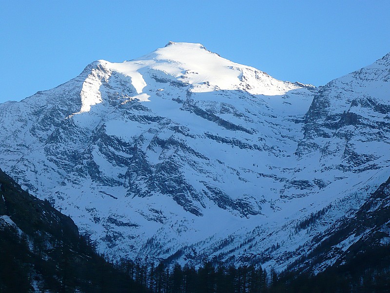 pointe du charbonnel : le maitre des lieux