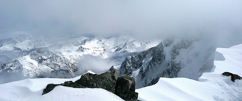 Col du Tour Noir : Des nuages en Suisse aussi