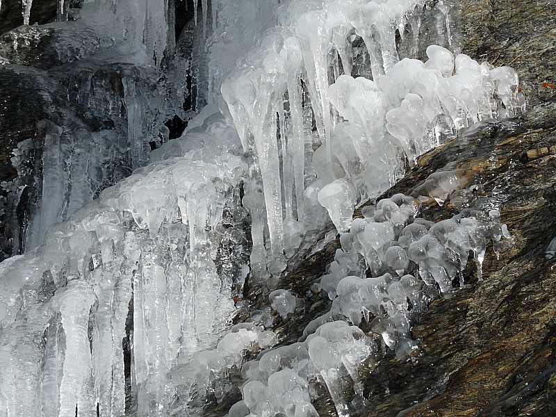Beaucoup de glace encore. : On dirait des dents!