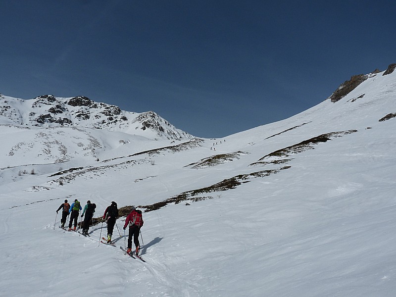 Dans la montée