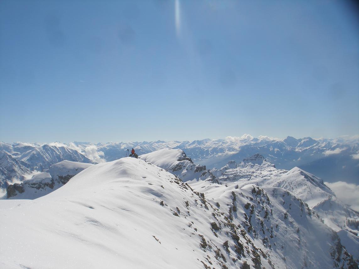 fredo au sommet : toujours aussi beau cette arrivée!