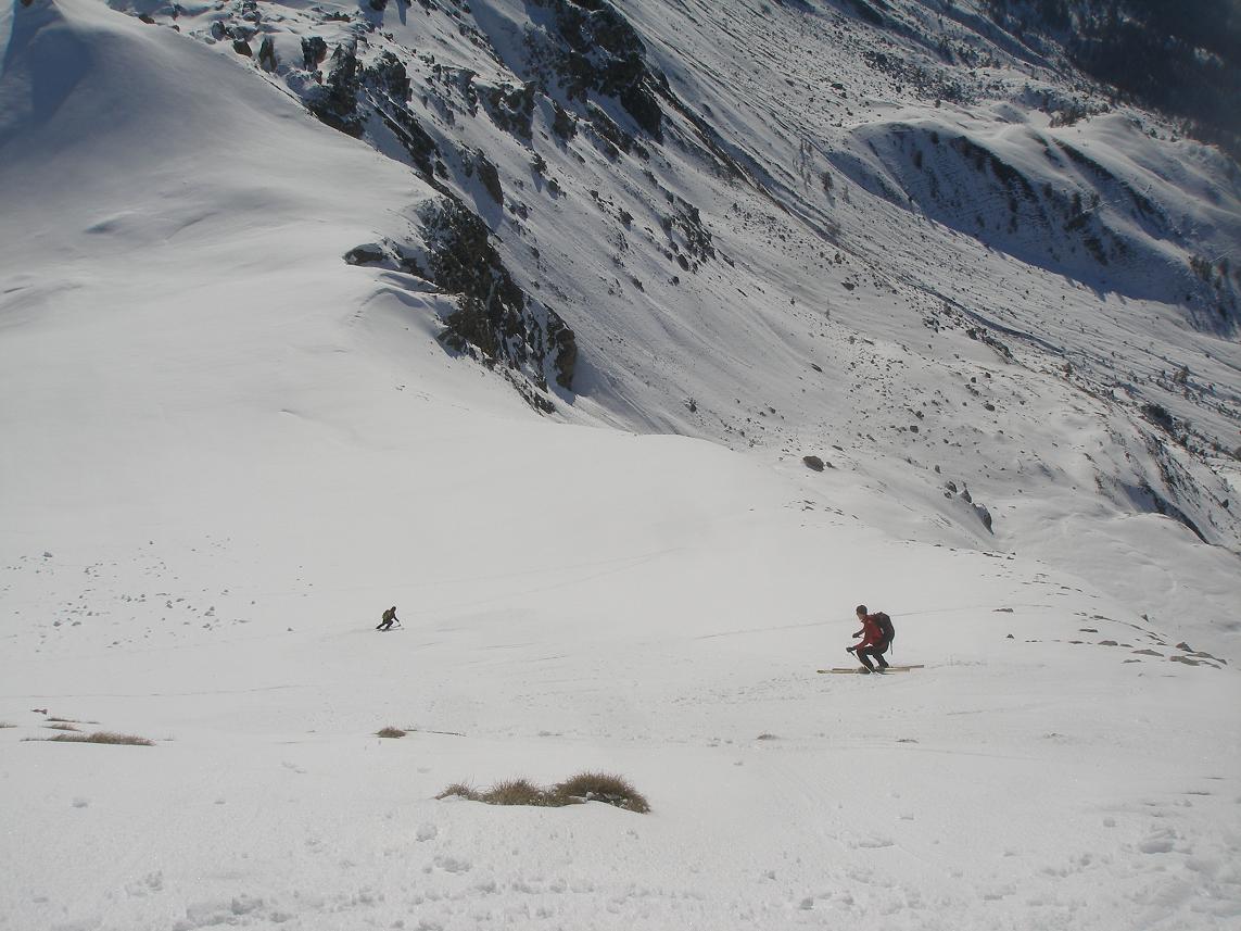 premiere déscente : sur du velour!