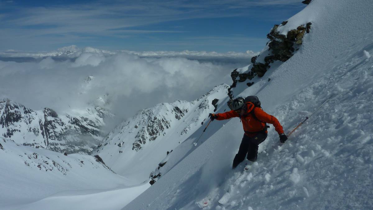 Andras : bonne neige dans le couloir