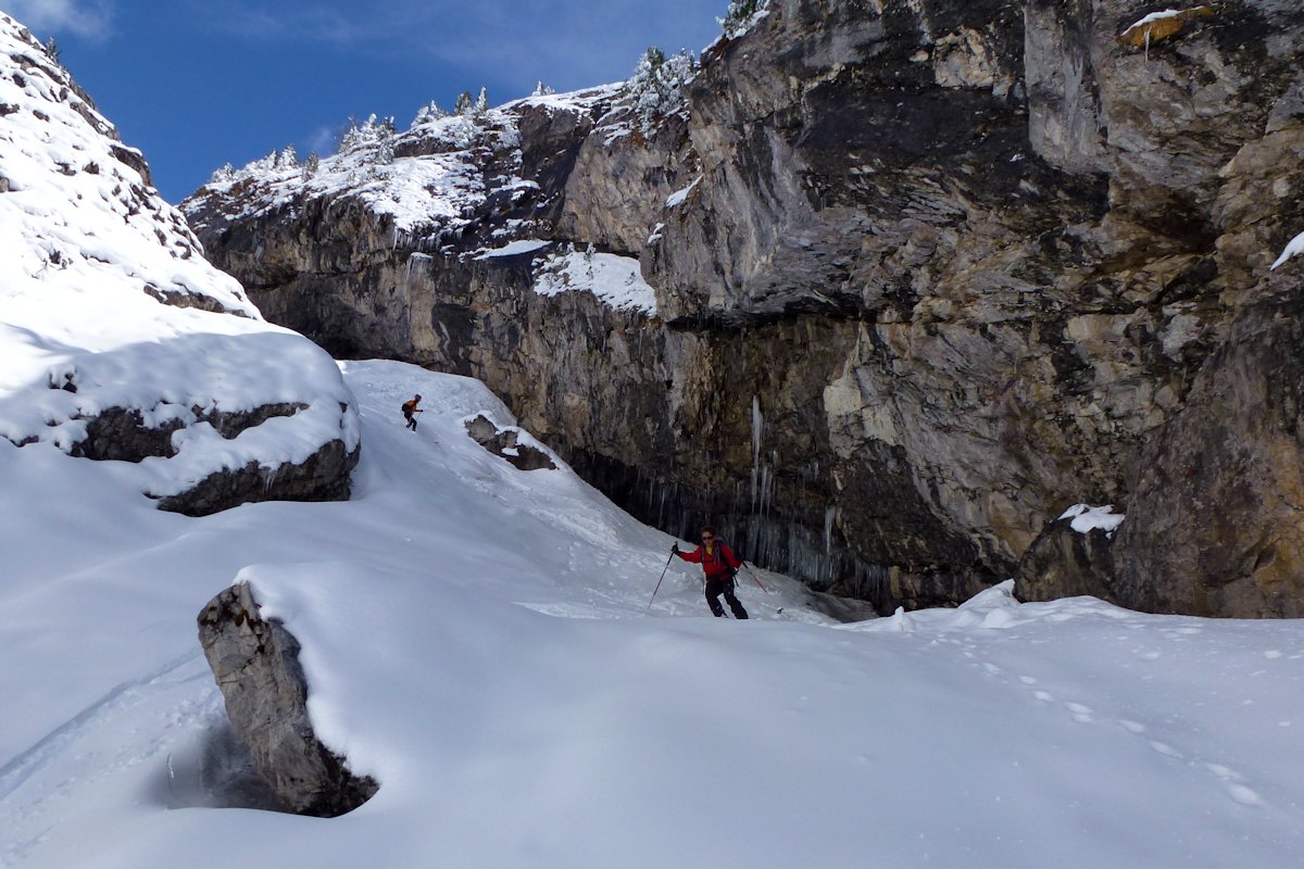 La gorge du Nant de la Crépéna : Belle ambiance.