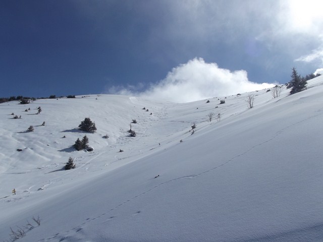 montée : avec le beau temps