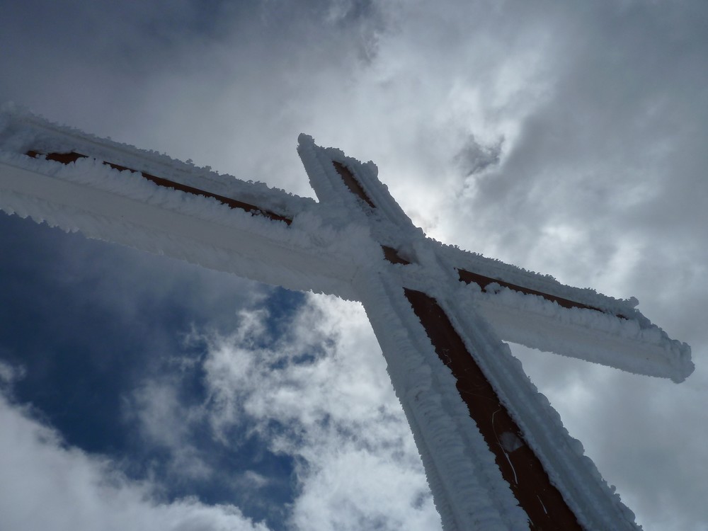 Dent de Crolles : Croix