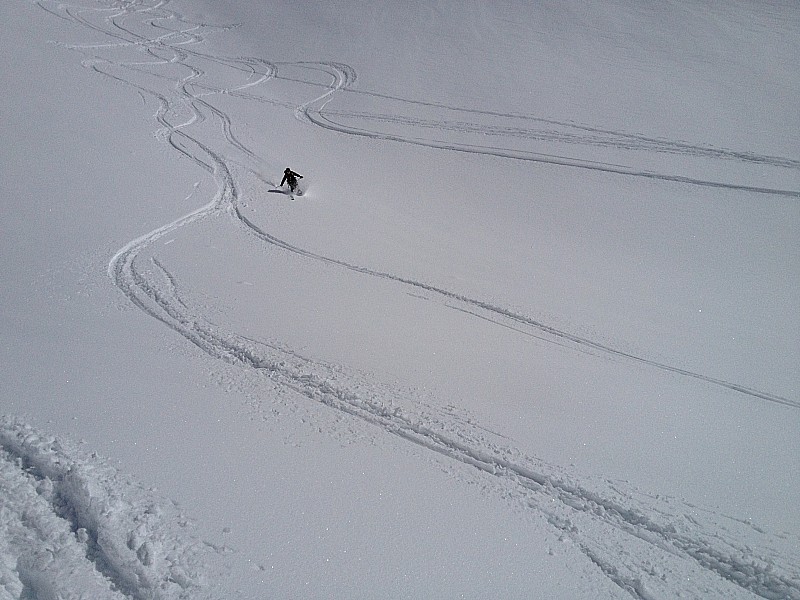 Enfin du ski : JeanSeb en action