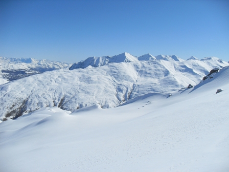 Les crêtes de Dormillouse.