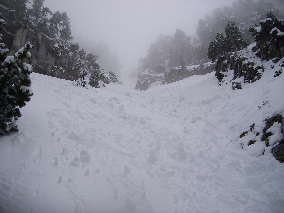 Passage de l'Aulp du Seuil : Passage après mon passage